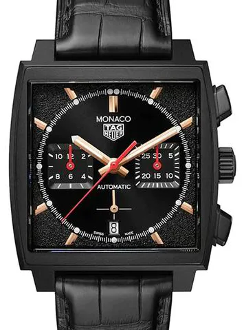 TAG Heuer Monaco CBL2180.FC6497 39mm Stainless steel Black