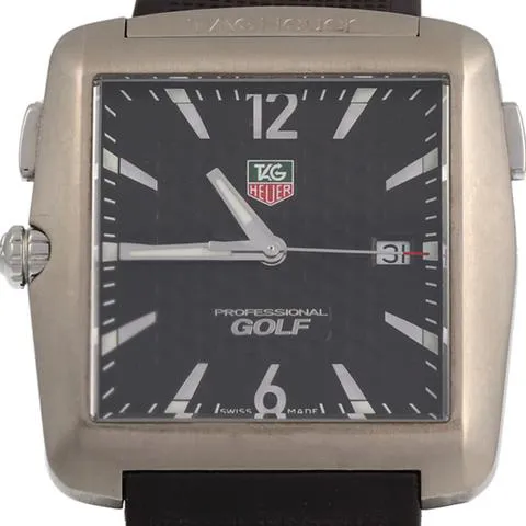 TAG Heuer Professional Golf Watch 3004 34mm Titanium Black