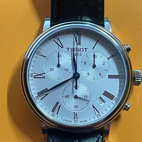 Tissot Carson T122.417.16.033.00 41mm Stainless steel Silver