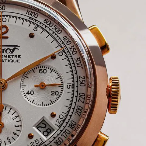 Tissot Heritage T71.8.439.31 Rose gold Silver 3