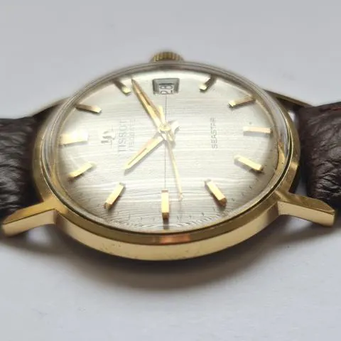 Tissot Heritage Visodate 34mm Gold-plated Silver 1