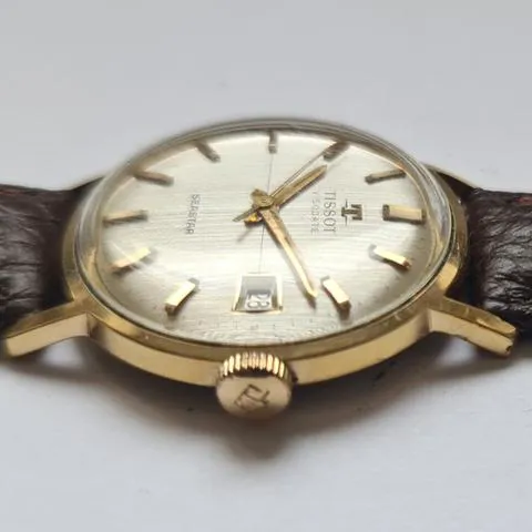 Tissot Heritage Visodate 34mm Gold-plated Silver 3