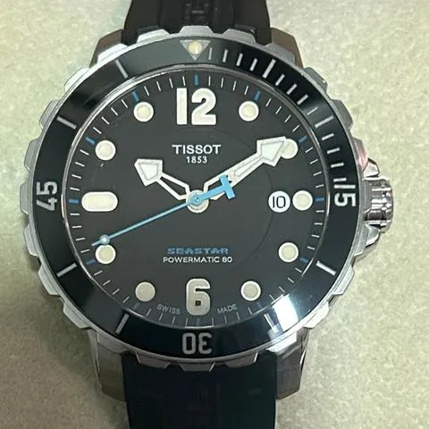 Tissot Seastar 1000 T066.407.17.057 43mm Stainless steel Black