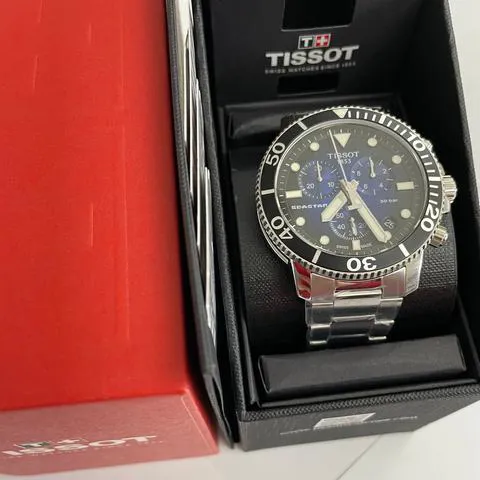 Tissot Seastar T120.417.11.041.01 45.5mm Stainless steel Black 4