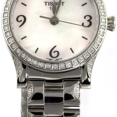 Tissot T-Classic T0282101111700 28mm Stainless steel White