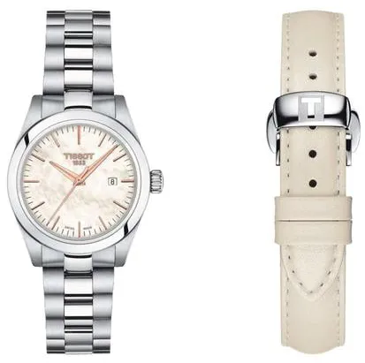 Tissot T-Lady T132.010.11.111.00 30mm Stainless steel White Mother of Pearl