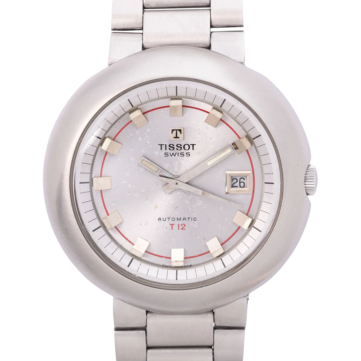 Tissot T12 44mm Stainless steel Silver