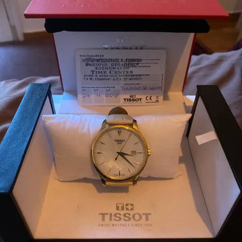 Tissot Tradition T063610.36.116.00 42mm Mother-of-pearl