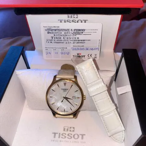 Tissot Tradition T063610.36.116.00 42mm Mother-of-pearl 2