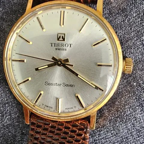 Tissot Visodate 315T 34mm Yellow gold Silver 5