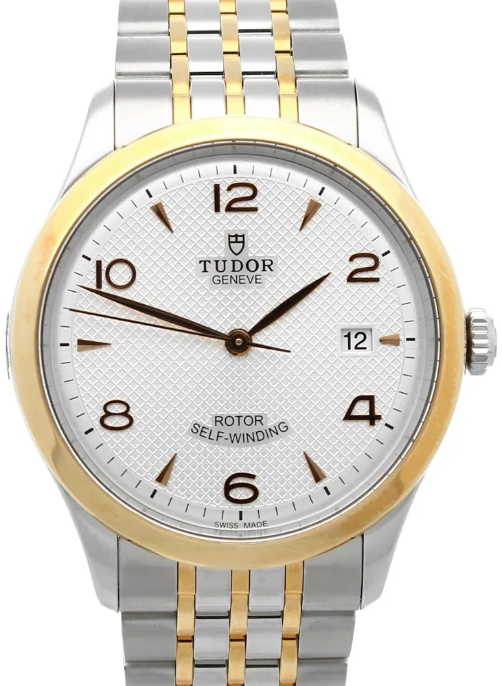 Tudor 1926 M91551-0001 39mm Rose gold and Stainless steel Silver