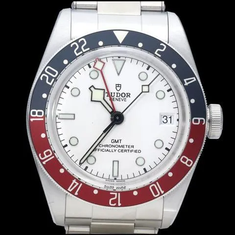 Tudor Black Bay GMT 79830RB 41mm Stainless steel White