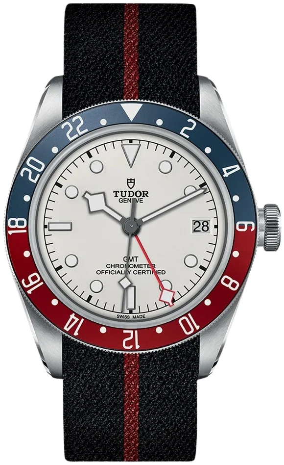 Tudor Black Bay M79830RB-0012 41mm Stainless steel White