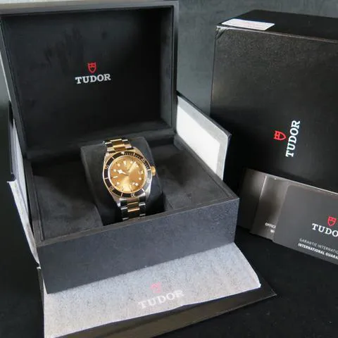 Tudor Black Bay S&amp;G 79733 41mm Stainless steel Champagne 7