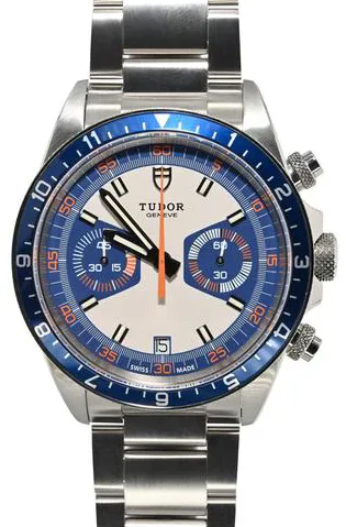 Tudor Heritage 70330B 42mm Stainless steel Blue 3