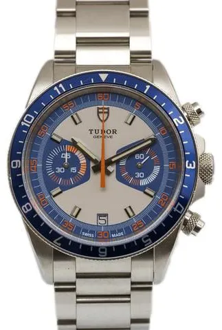 Tudor Heritage 70330B 42mm Stainless steel Blue 9