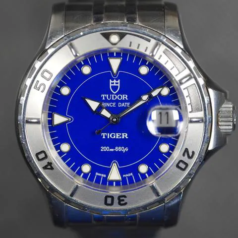 Tudor Hydronaut 89190 41mm Stainless steel Blue