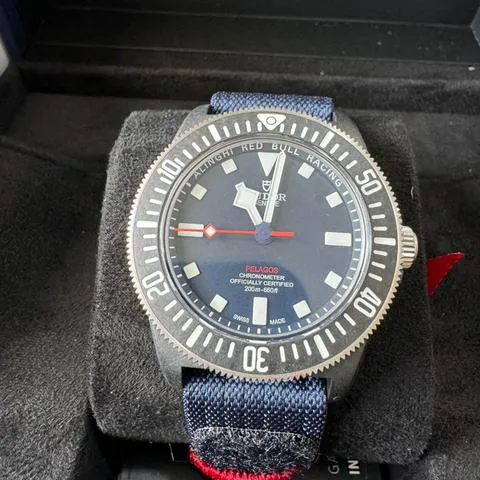 Tudor Pelagos 25707KN 42mm Carbon fiber Blue