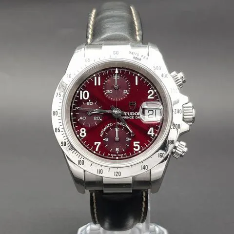 Tudor Prince Date 79280 40mm Stainless steel Bordeaux 8