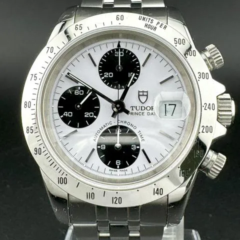 Tudor Prince Date 79280P 42mm Steel White