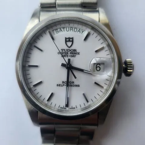 Tudor Prince Date-Day 76200 36mm Steel White