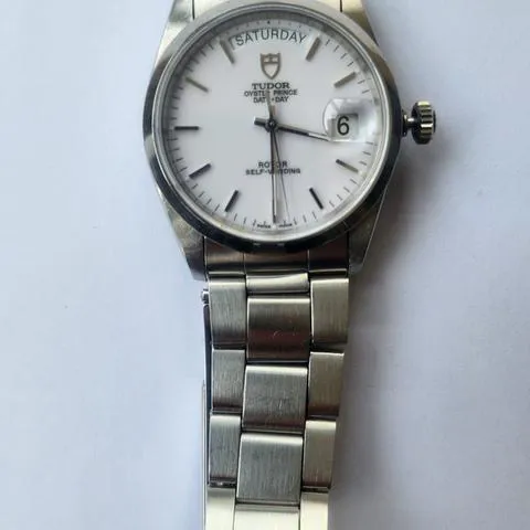 Tudor Prince Date-Day 76200 36mm Steel White 7