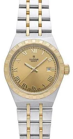 Tudor Royal M28303-0004 28mm Stainless steel Gold