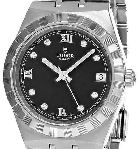 Tudor Royal M28400-0004 34mm Stainless steel Black