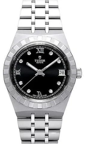 Tudor Royal M28400-0004 34mm Stainless steel Black