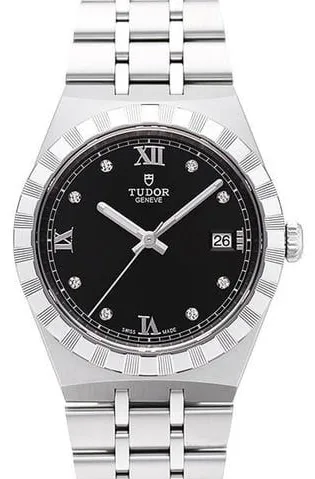 Tudor Royal M28500-0004 38mm Stainless steel Black