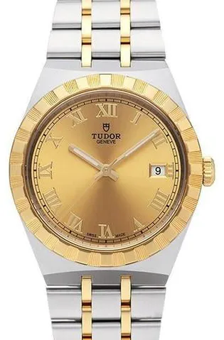 Tudor Royal M28503-0003 38mm Stainless steel Gold