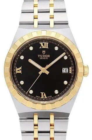 Tudor Royal M28503-0004 38mm Stainless steel Black