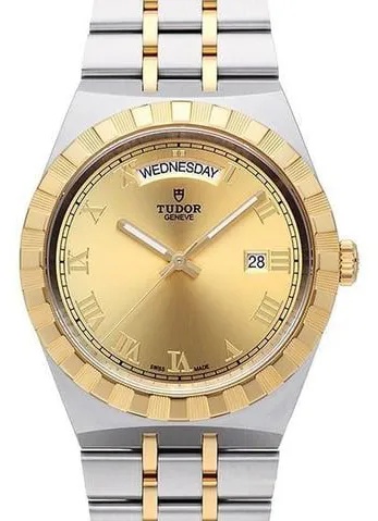 Tudor Royal M28603-0004 41mm Stainless steel Gold