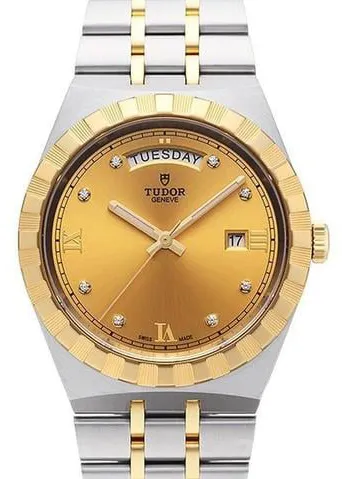 Tudor Royal M28603-0006 41mm Stainless steel Gold