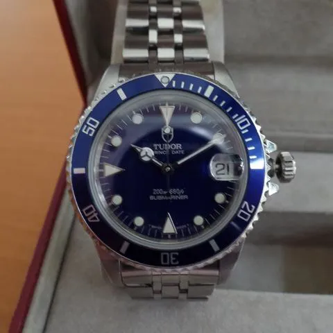 Tudor Submariner 75190 36mm Stainless steel Blue