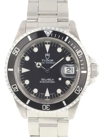 Tudor Submariner 79090 40mm Stainless steel Black