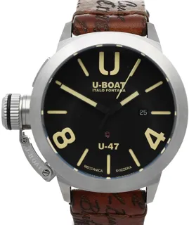 U-Boat Classico 8105 Stainless steel Black