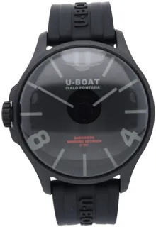 U-Boat Darkmoon 9544 Stainless steel Black