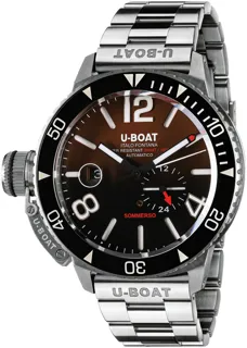 U-Boat Dive Watch 9521 Stainless steel Red