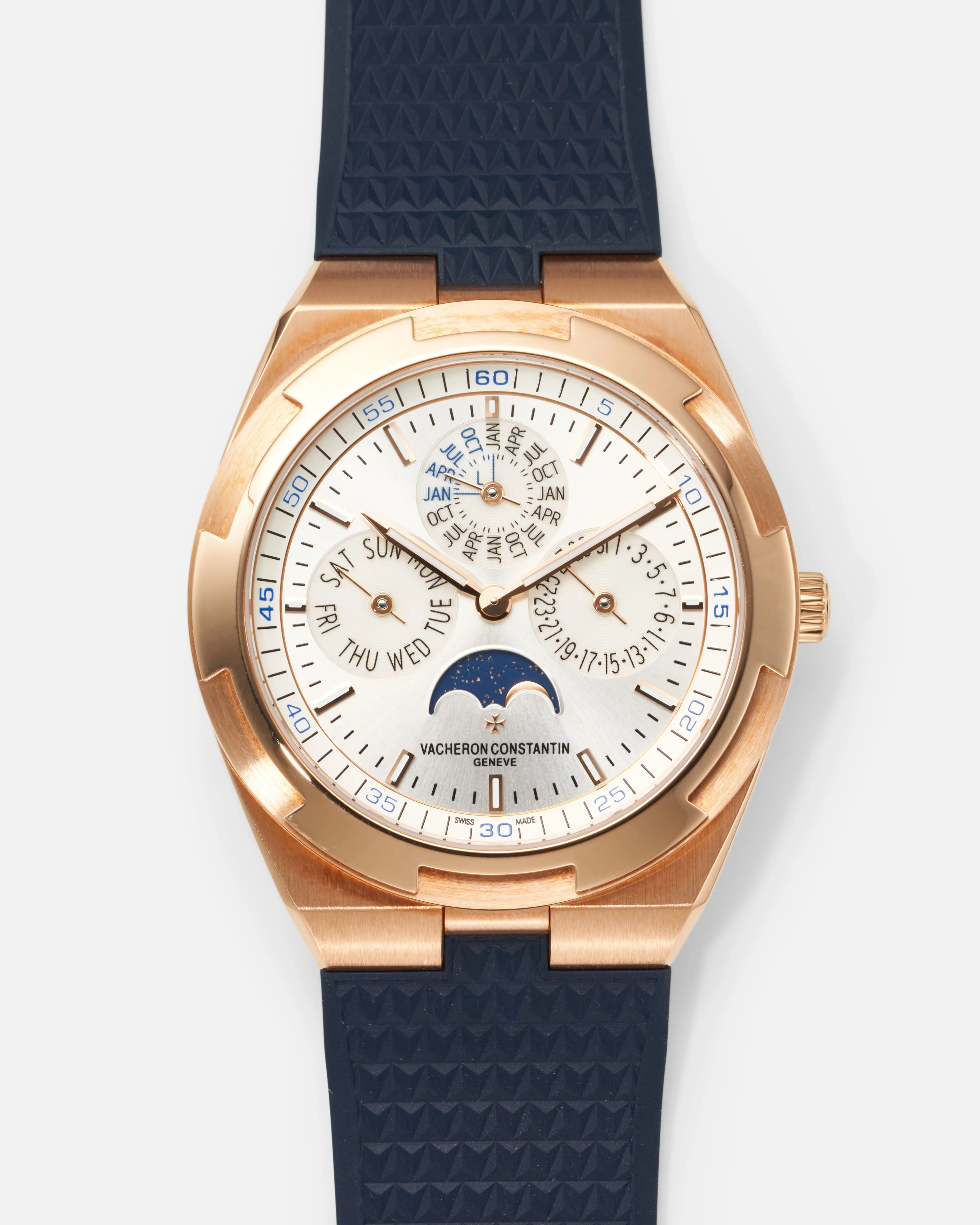 Vacheron Constantin Overseas 4300V/000R-B064 41mm Rose gold Silver