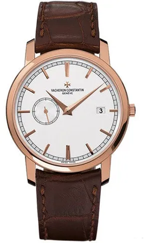 Vacheron Constantin Traditionnelle 87172/000R-9302 38mm Rose gold Silver