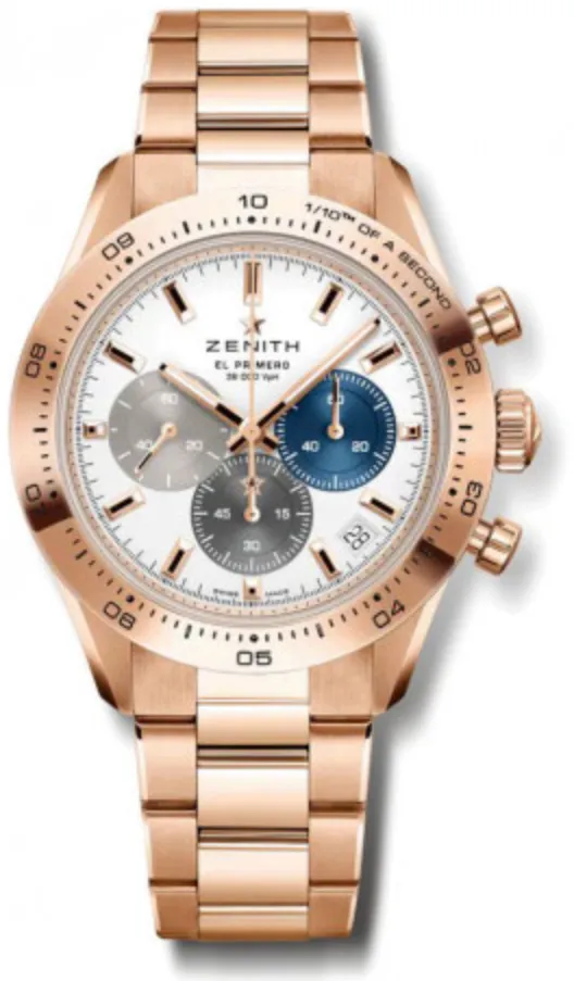 Zenith Chronomaster Sport 18.3101.3600/69.M3100 41mm Rose gold White