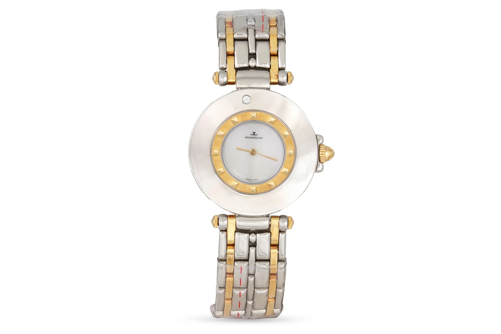 Jaeger-LeCoultre Rendez-Vous nullmm Stainless steel and diamond-set Mother-of-pearl