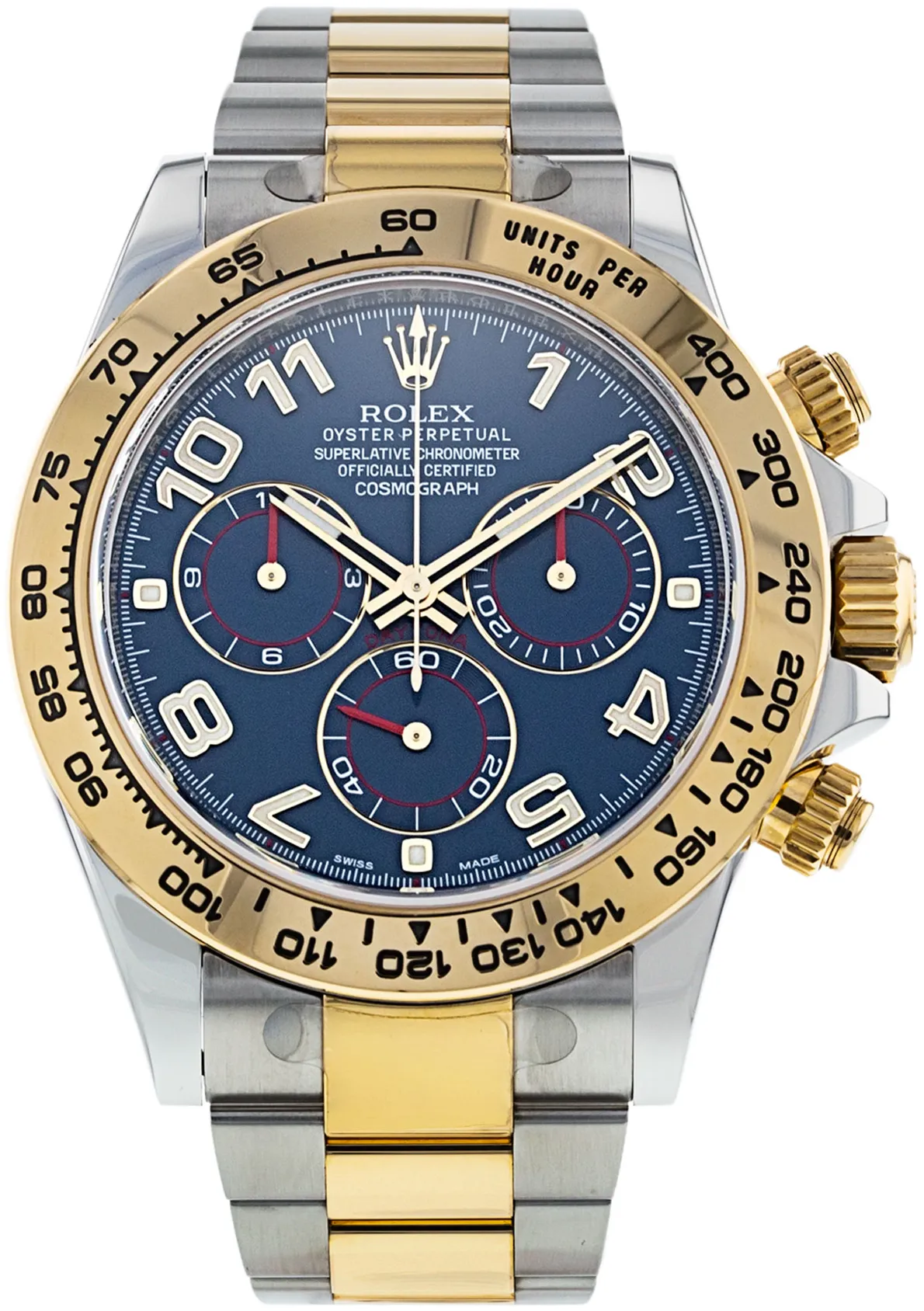 Rolex Daytona 116503 40mm Yellow gold and stainless steel •