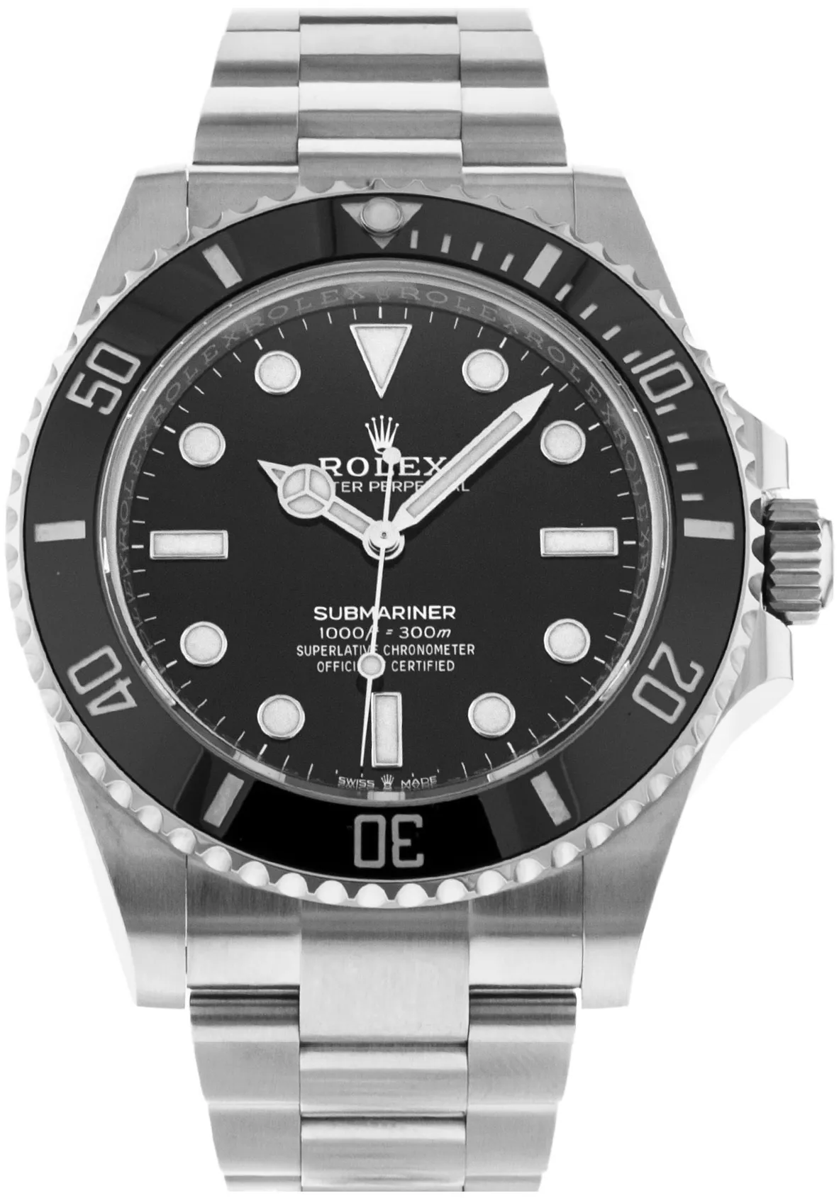 Rolex Submariner 124060 41mm Stainless steel Black