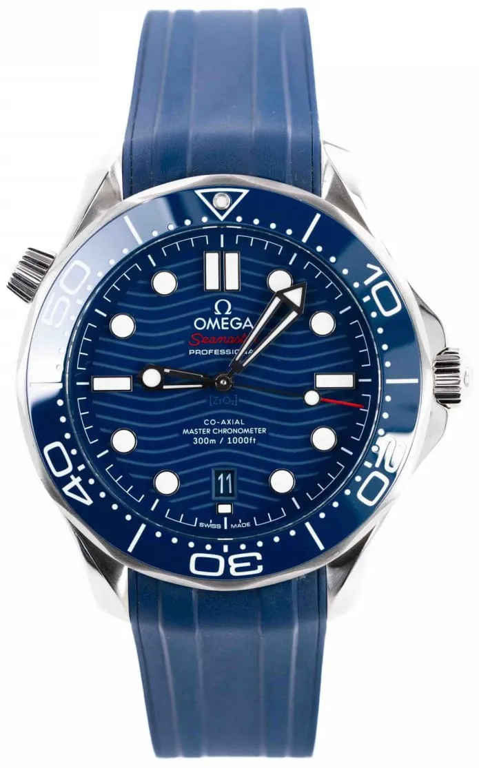 Omega Seamaster Diver 300M 210.32.42.20.03.001 42mm Stainless steel Blue