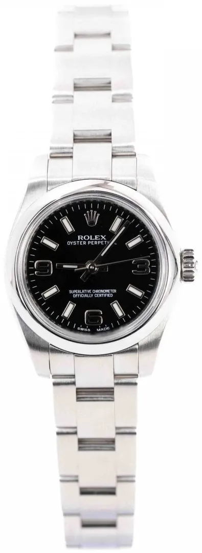 Rolex Oyster Perpetual 26 176200 26mm Stainless steel Black