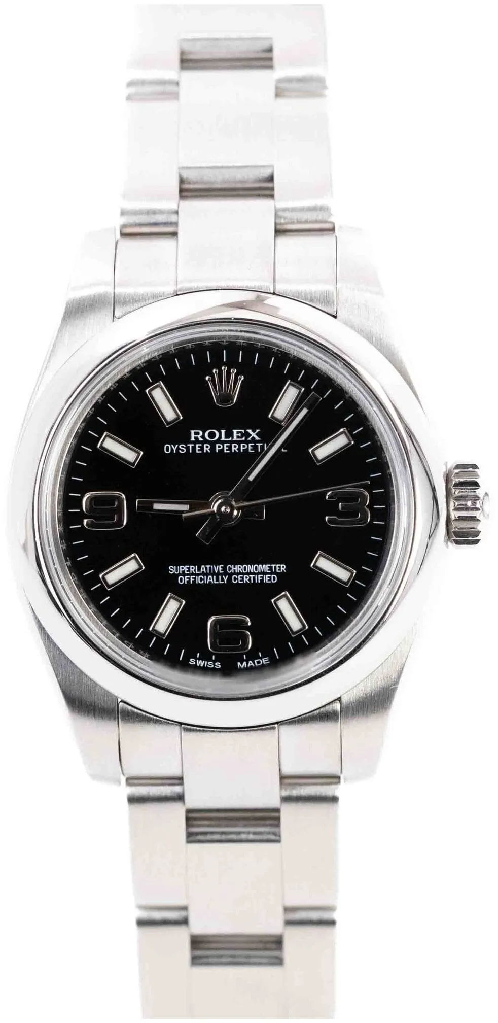 Rolex Oyster Perpetual 26 176200 26mm Stainless steel Black 4