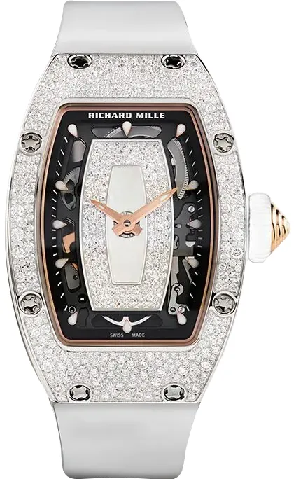 Richard Mille RM07-01 RM07-01 WG MOP 31mm White gold Skeletonized