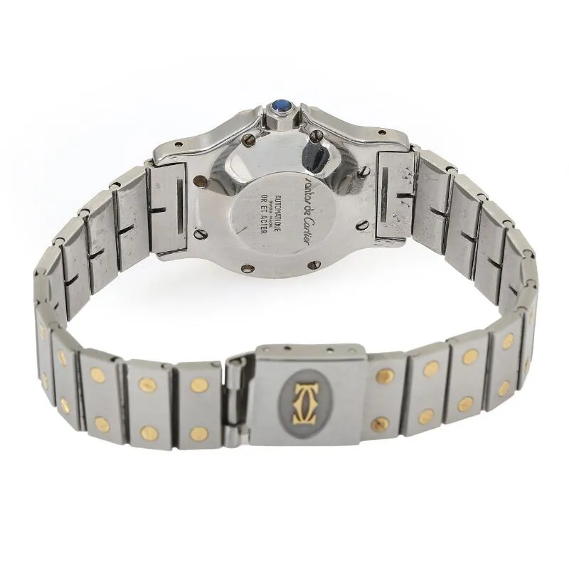 Cartier Santos Octagon 2966 30mm Yellow gold and Stainless steel 6